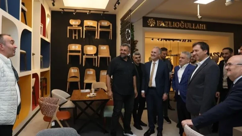 Bursa İnegöl protokolünden Modef’e ziyaret