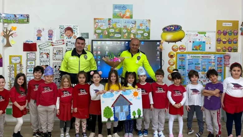 Bursa Gemlik’te miniklere trafik bilinci aşılandı