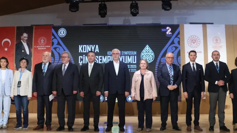 “Konya Çini Sempozyumu”nda “Çini” sanatı ele alınıyor