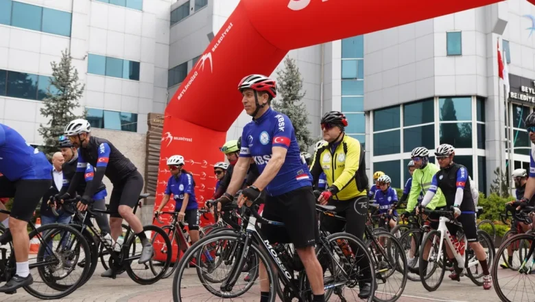 Sporcular 8. kez şehitler için pedal çevirdi 